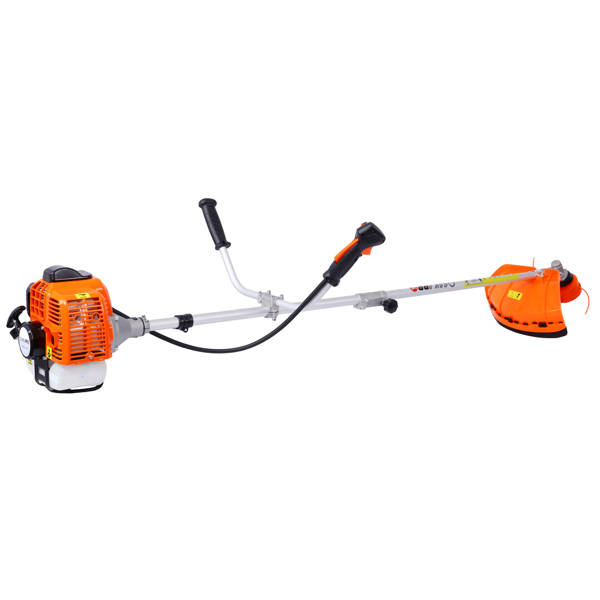 52cc Weed Eater/Wacker Gas Powered, 2 in 1 String Trimme,with 10'' Brush Cutter,Rubber Handle & Shoulder Strap Included