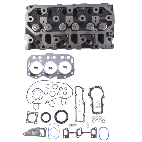 Cylinder Head & Full Gasket Valves Spring for Yanmar 3TNV76 Engine 119717-11740 11971711740