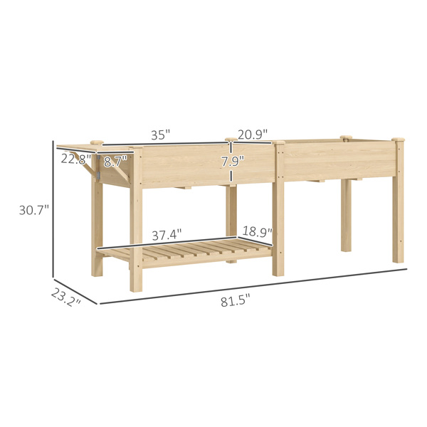 Wooden Planter、Flower shelf,Wood Planter Box