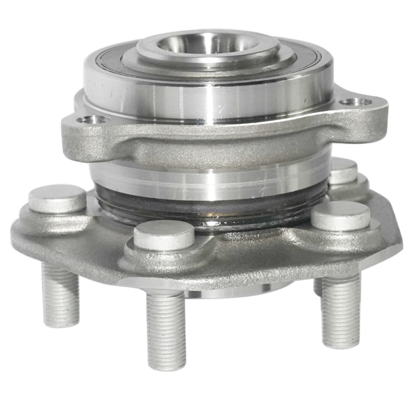 Front Wheel Bearing and Hub Assembly 1044121-00-E for Tesla Model 3 Model Y Sedan Sport Utility 2018-2022 Silver 1Pc