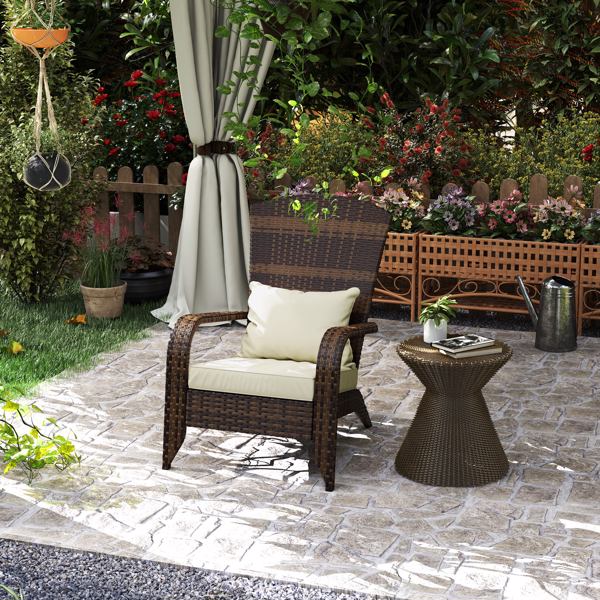 Outdoor Rattan Fire Pit Chairs