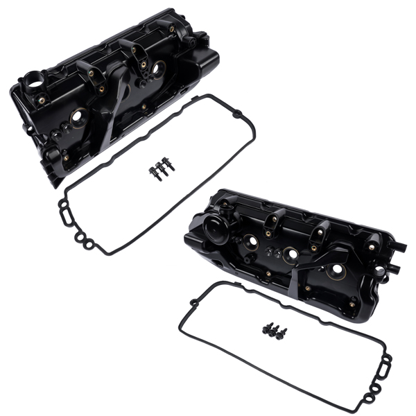 气门室盖 2Pc Engine Valve Cover Kit For Porsche Cayenne Audi VW 3.0 2016+ 059103470 059103469 059103469DA-8
