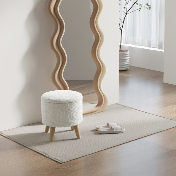 Round Ottoman Stool