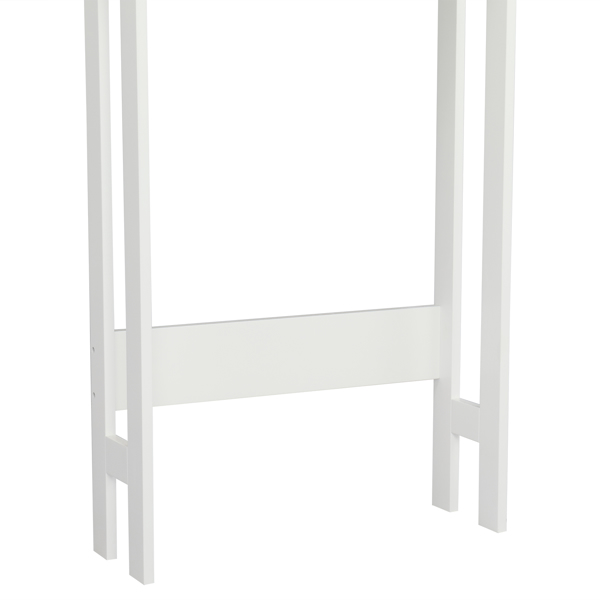 FCH Double Door Fork Toilet Cabinet White