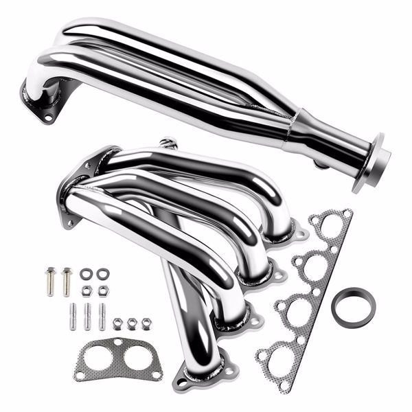 Exhaust Manifold Headers  Honda  1988-2000 Civic D-series EJ/EG/EH/EK D15 MT001222 (Ban the sale of Amazon)(No support for returns without reason)