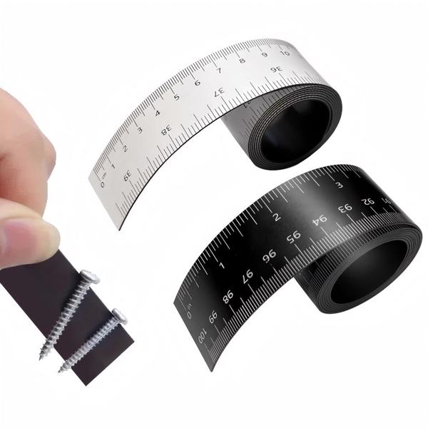 The magnetic soft rubber frame ruler set can be used for measurement, serve as border decoration, and supports free cutting and moving（Logistics uses UniUni）