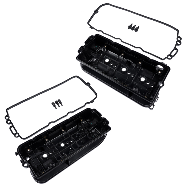 气门室盖 2Pc Engine Valve Cover Kit For Porsche Cayenne Audi VW 3.0 2016+ 059103470 059103469 059103469DA-10