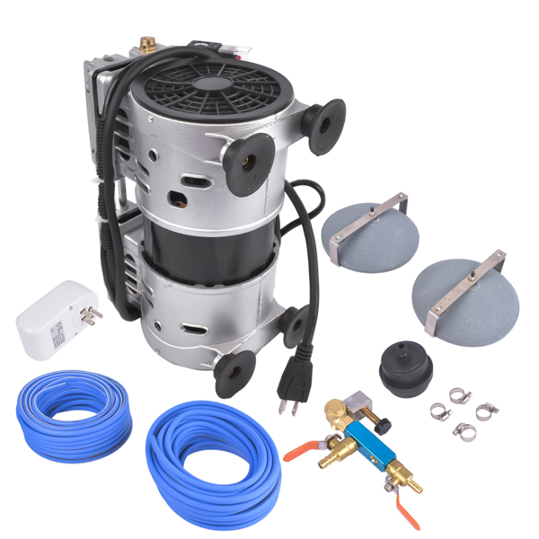 Metal Plastic Pond Aerator Lake Pond Aeration System 110V 5.2 CFM 3/4 HP/550 W