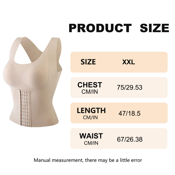 1 Pack Waist training Women with breast pads Waist corset sports belt Hourglass body shaper adjustable