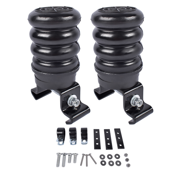 2X Rear Black Trailer Helper Springs for Trailer Axle GAWR 5000-8500 TSS-107-47