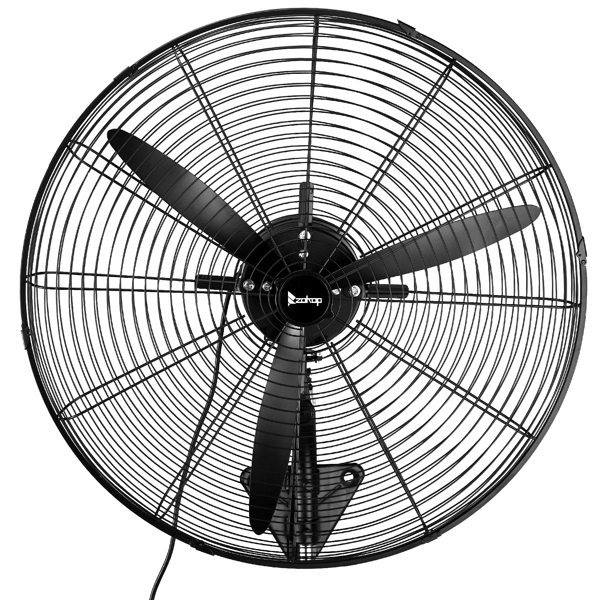 MFJ-EW65 26inch High Velocity Wall Mount Fan Oscillating,Industrial Fan with 4 Speed Ventilation,100% BLDC Copper Motor,9299CFM,,Heavy Duty Metal Fan for Outdoor, Indoor Use  