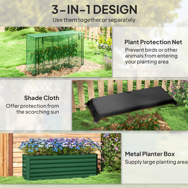 Galvanized Steel Planter Box