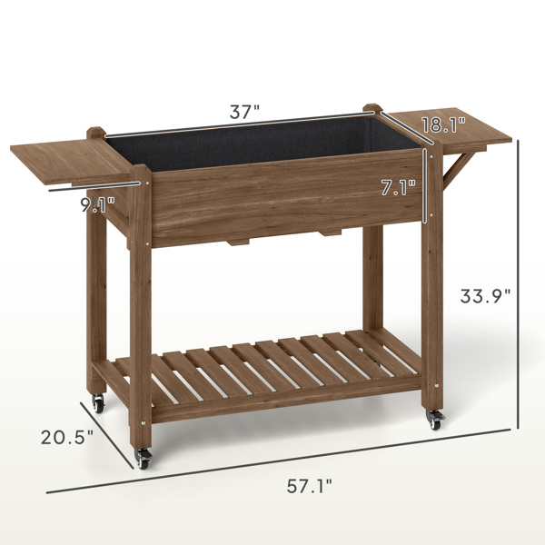 Wooden Planter、Flower shelf,Wood Planter Box