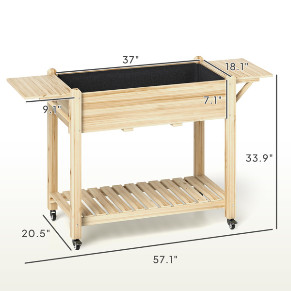 Wooden Planter、Flower shelf,Wood Planter Box