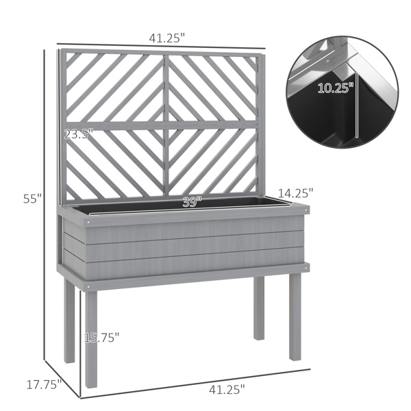 Wooden Planter、Flower shelf,Wood Planter Box