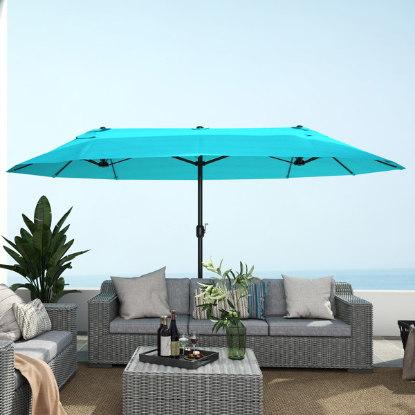 Outdoor beach umbrella /Cantilever Umbrella   Without base  ( Amazon Shipping)（Prohibited by WalMart）