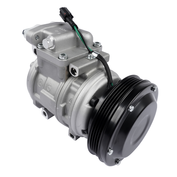 AC Compressor w/Clutch for Doosan DL200 Wheel Loader Daewoo Excavator 2208-6013B 2208-6013A 22086013A