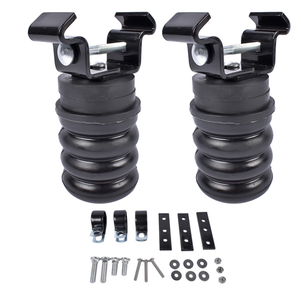 2X Rear Black Trailer Helper Springs for Trailer Axle GAWR 5000-8500 TSS-107-47