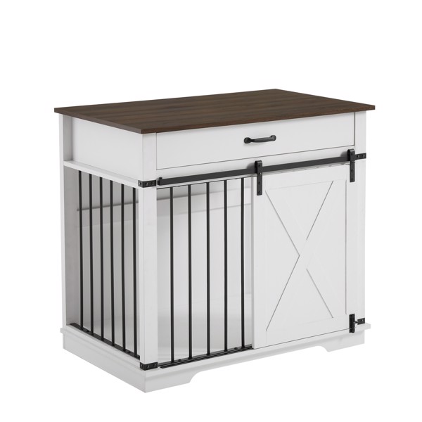 Dog Crate Furniture Kennel, Indoor Dog Cage For Small edium Dogs