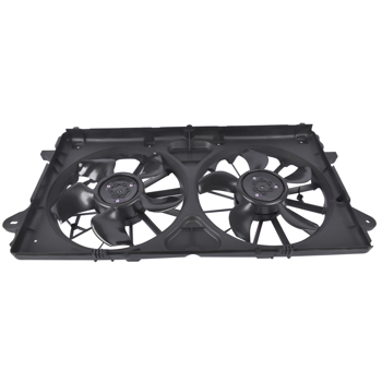 Dual Radiator Cooling Fan Assembly for Chevy Silverado GMC Sierra 1500 5.3L 6.2L