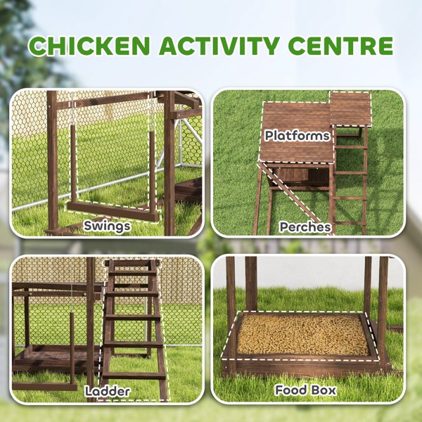 Wooden Chicken Activity Play Set 