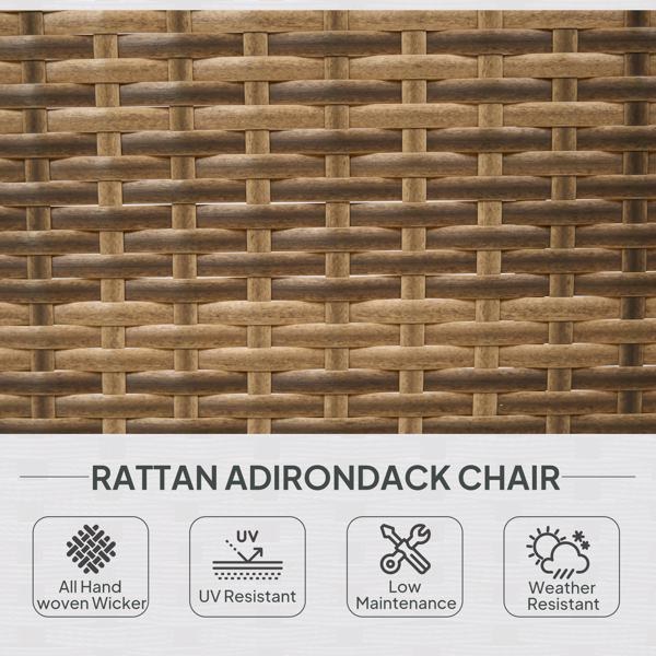 Outdoor Rattan Fire Pit Chairs