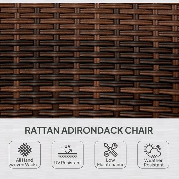 Outdoor Rattan Fire Pit Chairs