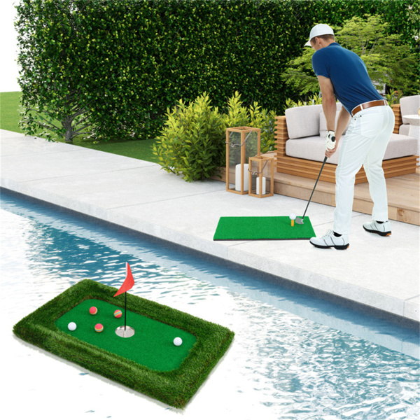 37.5" x 25.5" Floating Golf for Pool Chipping 