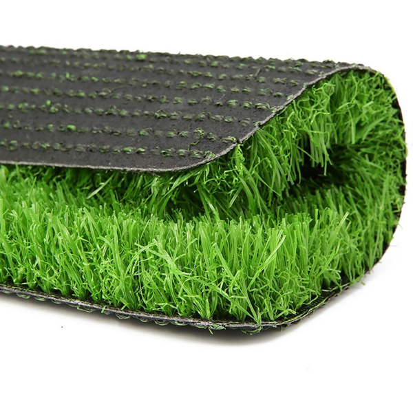 3ft x 10ft Premium Artificial Turf Mat with Drainage Holes. Thick Fake Grass with Rubber Backing, Ideal for Indoor/Outdoor Pet Areas, Garden, Lawn, Patio & Balcony Decor