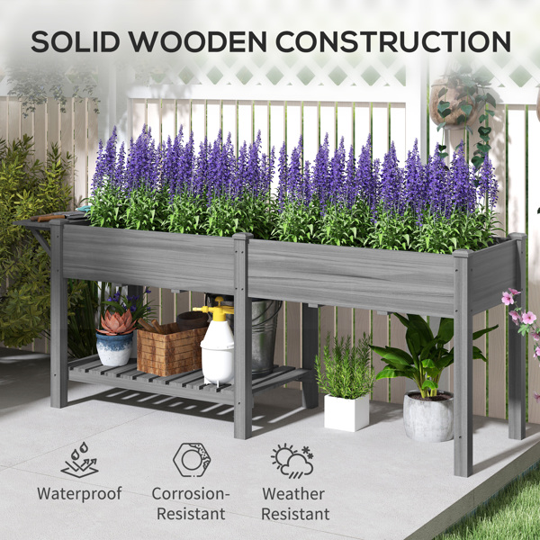 Wooden Planter、Flower shelf,Wood Planter Box