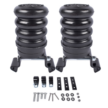 2X Rear Black Trailer Helper Springs for Trailer Axle GAWR 5000-8500 TSS-107-47