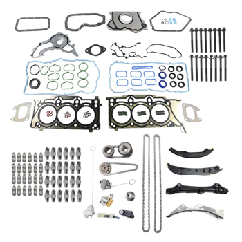 Engine Rebuild Timing Chain Gaskets Kit For 2011-2015 Chrysler Dodge Jeep Ram 3.6L 5184357AE 6509253AA 5184356AE