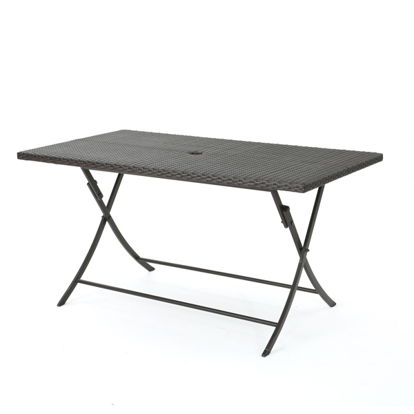 RECTANGLE FOLDABLE DINING TABLE