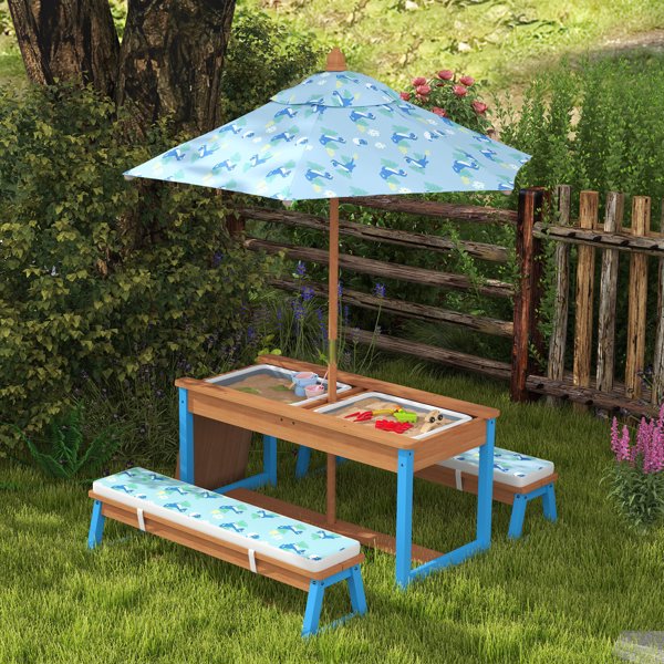 Kids Picnic Table Set ( Amazon Shipping)（Prohibited by WalMart）