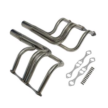 Exhaust Stainless Steel Header Chevy SMALL BLOCK V8 T BUCKET MT001191(Ban the sale of Amazon)(No support for returns without reason)