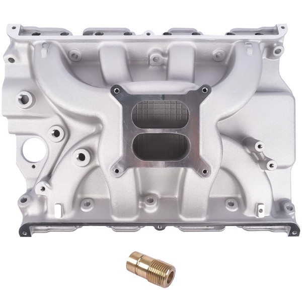 Intake Manifold Aluminum Dual Plane R1148 for Edelbrock 7105 FE 390 406 410 427 428 440-502-7256