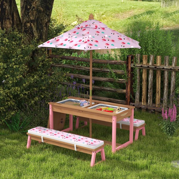 Kids Picnic Table Set ( Amazon Shipping)（Prohibited by WalMart）