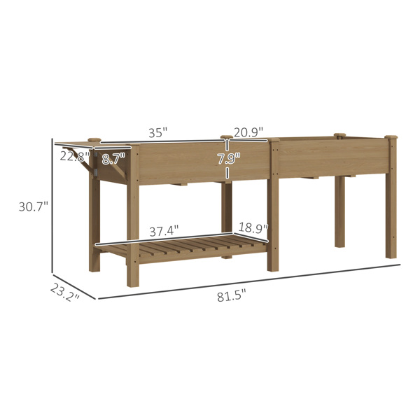 Wooden Planter、Flower shelf,Wood Planter Box