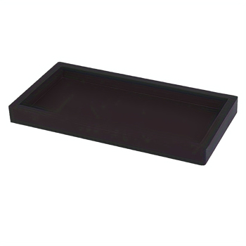 11.8in*4.92in x1 Silicone Storage Tray: Bathroom and Kitchen Organizer with Anti-Slip Features and Drainage Solution