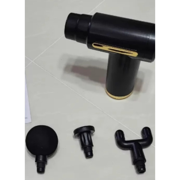 Fascia gun Household portable muscle relaxer USB rechargeable small massager Mini fascia gun(Random color)