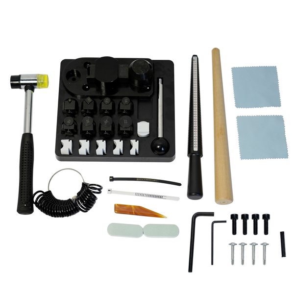 Multi-Functional Ring Earring Bending Tool Jewelry Making Tools w/ Nylon Dies