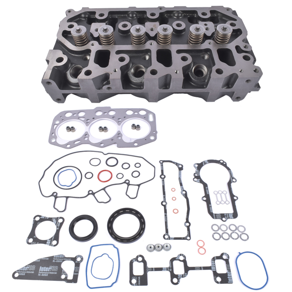 Cylinder Head & Full Gasket Valves Spring for Yanmar 3TNV76 Engine 119717-11740 11971711740