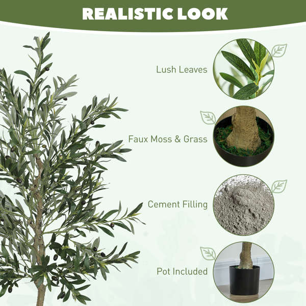 Faux Olive Tree /Green plants ( Amazon Shipping)（Prohibited by WalMart）