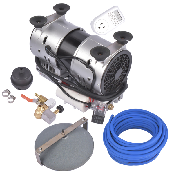 Metal Plastic Pond Aerator Lake Pond Aeration System 110V 5.2 CFM 3/4 HP/550 W