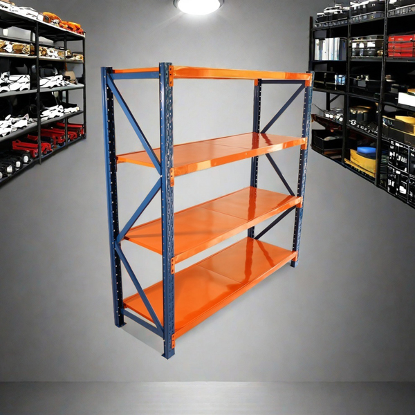 Garage shelves Heavy Duty - 4400 lbs garage storage 4 levels, adjustable metal shelving units and storage, industrial shelves utility shelves for commercial store tools gym