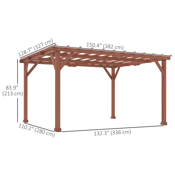 Outdoor Wooden Gazebo 