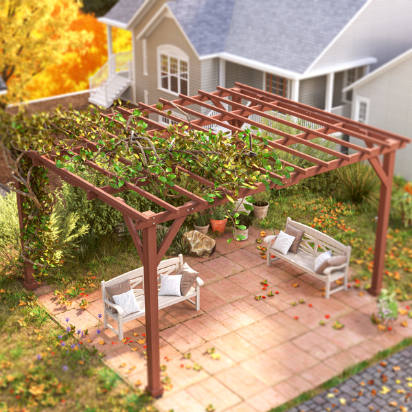 Outdoor Wooden Gazebo 