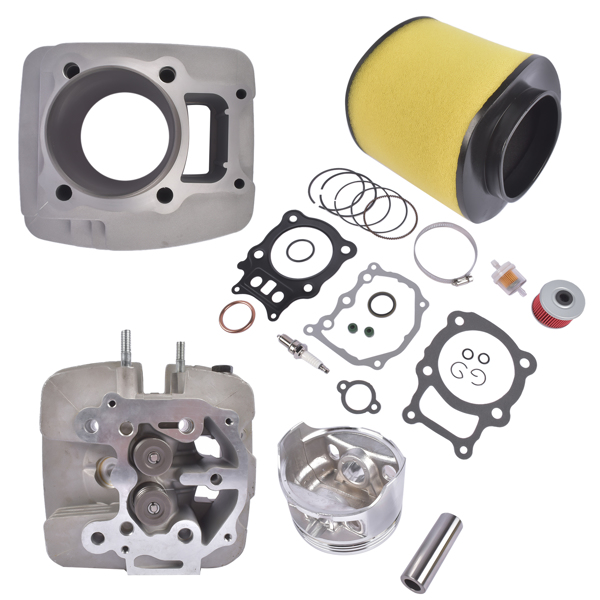 Cylinder Head Piston Gasket Kit 13101-HN5-670 12100-HN5-670 for Honda TRX 350 2000 - 2006