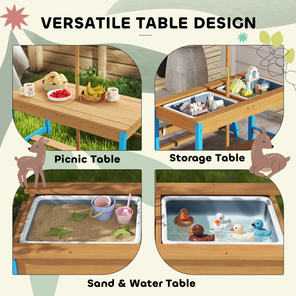 Kids Picnic Table Set ( Amazon Shipping)（Prohibited by WalMart）