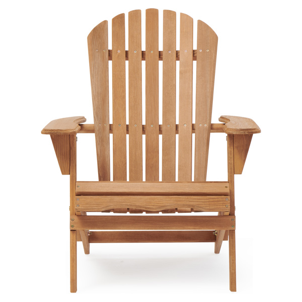 Wood Lounge Patio Chair for Garden Outdoor Wooden Folding Adirondack Chair Set of 2 Solid Cedar Wood Lounge Patio Chair for Garden, Lawn, Backyard